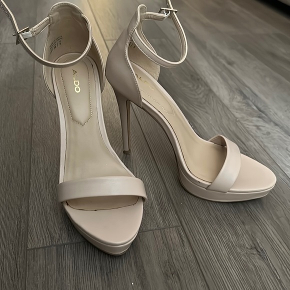 Aldo | Shoes | Aldo Nude Heels | Poshmark